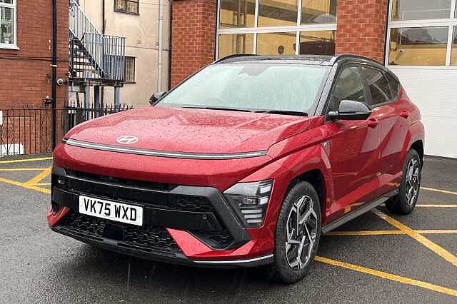 Hyundai KONA 1.6T 138ps N Line S 5dr DCT Red