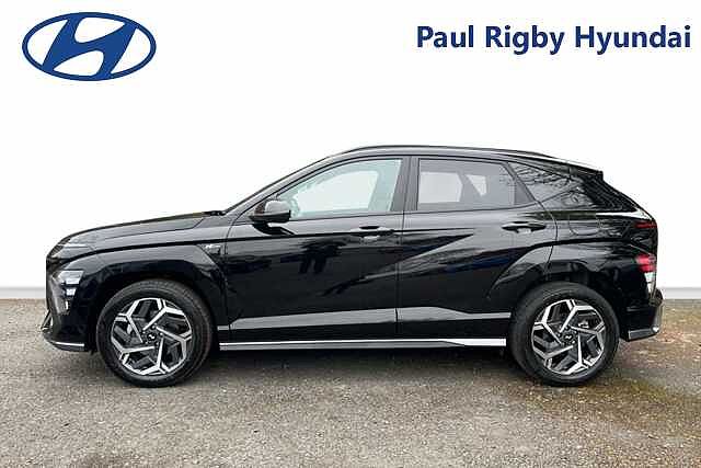Hyundai KONA 1.6 Hybrid N Line 5dr DCT Black