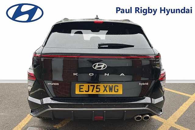 Hyundai KONA 1.6 Hybrid N Line 5dr DCT Black