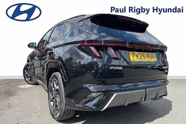 Hyundai TUCSON 1.6T Hybrid N Line 5dr Auto Black