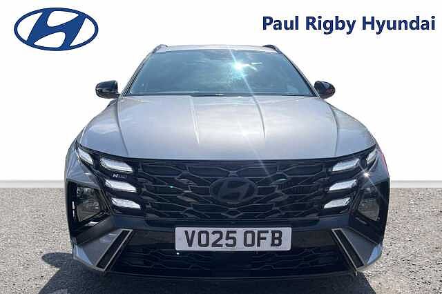 Hyundai TUCSON 1.6T Hybrid N Line 5dr Auto Silver