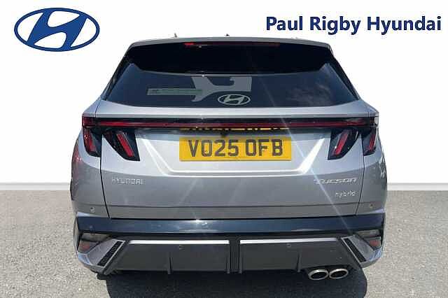 Hyundai TUCSON 1.6T Hybrid N Line 5dr Auto Silver