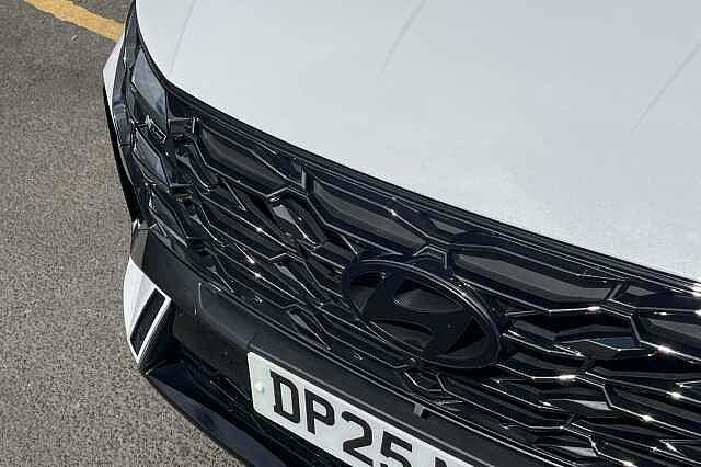 Hyundai TUCSON 1.6T Hybrid N Line S 5dr 4WD Auto White