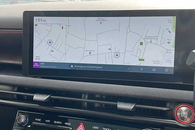Hyundai TUCSON 1.6T Hybrid N Line S 5dr 4WD Auto White