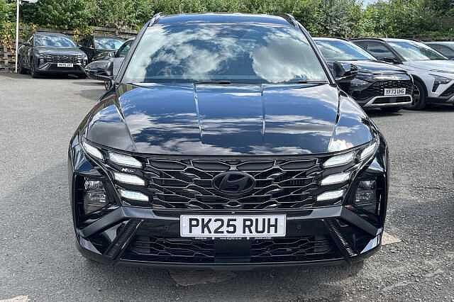 Hyundai TUCSON 1.6T Hybrid N Line 5dr Auto Black