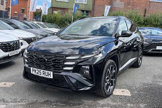 Hyundai TUCSON 1.6T Hybrid N Line 5dr Auto Black