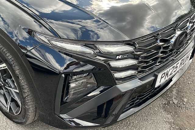 Hyundai TUCSON 1.6T Hybrid N Line 5dr Auto Black