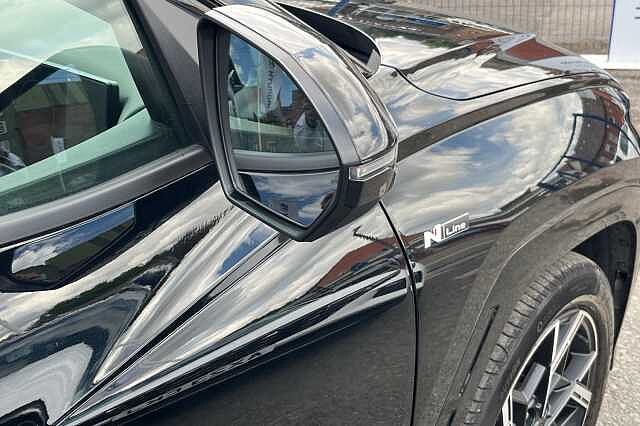 Hyundai TUCSON 1.6T Hybrid N Line 5dr Auto Black