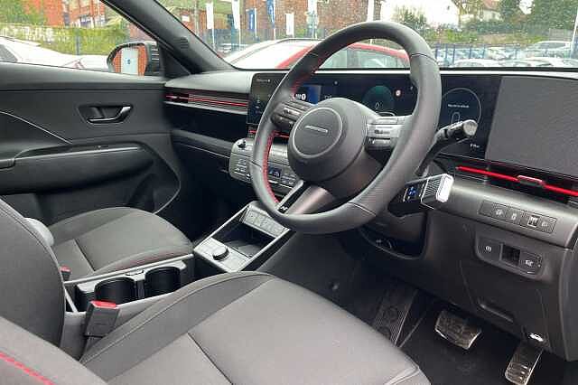 Hyundai KONA 1.6 Hybrid N Line 5dr DCT Black