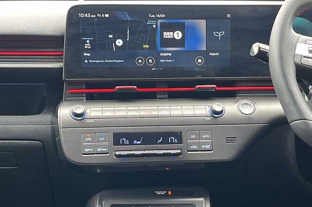 Hyundai KONA 1.6 Hybrid N Line 5dr DCT Black