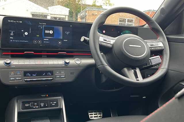 Hyundai KONA 1.6 Hybrid N Line 5dr DCT Black