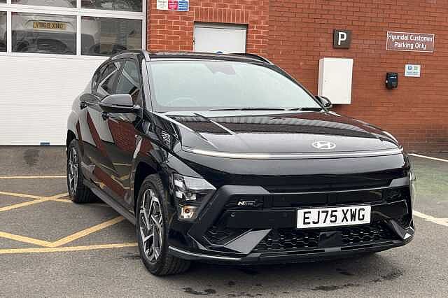 Hyundai KONA 1.6 Hybrid N Line 5dr DCT Black
