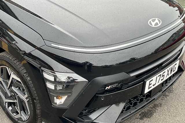 Hyundai KONA 1.6 Hybrid N Line 5dr DCT Black