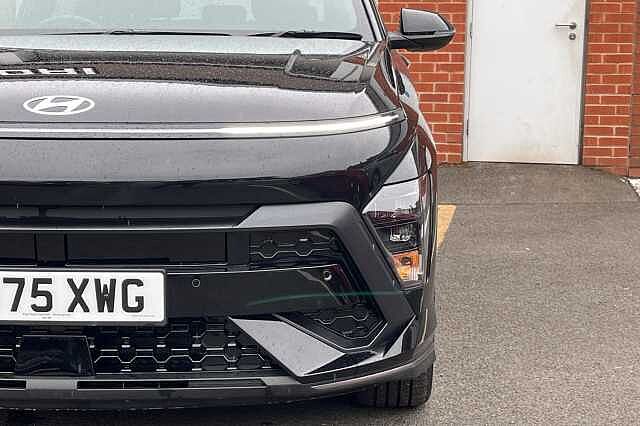 Hyundai KONA 1.6 Hybrid N Line 5dr DCT Black