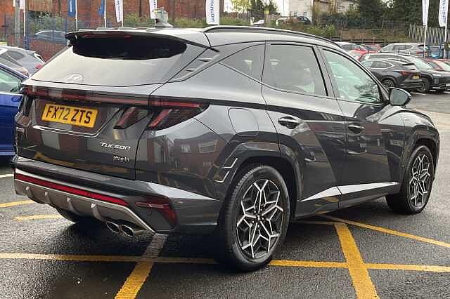 Hyundai TUCSON 1.6 T-GDi Plug-in Hybrid N Line S 5dr 4WD Auto Grey