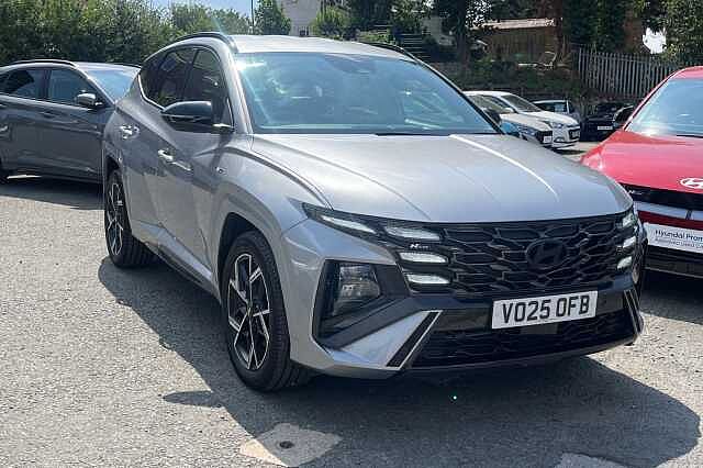 Hyundai TUCSON 1.6T Hybrid N Line 5dr Auto Silver