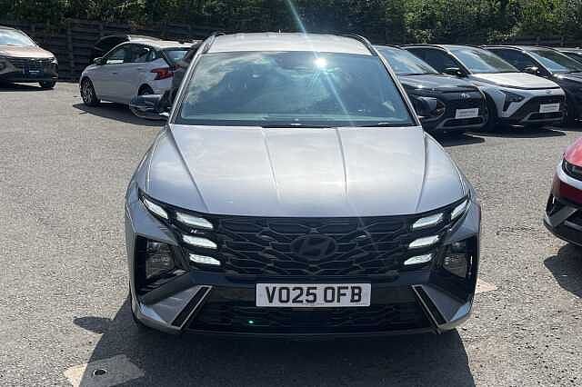 Hyundai TUCSON 1.6T Hybrid N Line 5dr Auto Silver