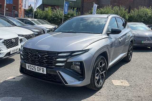 Hyundai TUCSON 1.6T Hybrid N Line 5dr Auto Silver