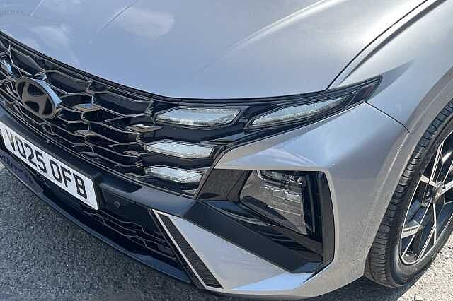 Hyundai TUCSON 1.6T Hybrid N Line 5dr Auto Silver