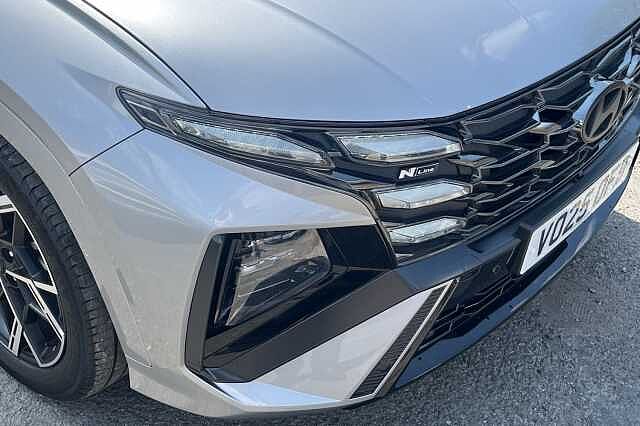 Hyundai TUCSON 1.6T Hybrid N Line 5dr Auto Silver