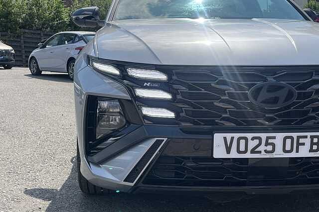Hyundai TUCSON 1.6T Hybrid N Line 5dr Auto Silver