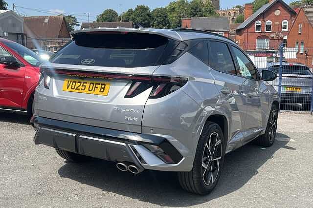 Hyundai TUCSON 1.6T Hybrid N Line 5dr Auto Silver