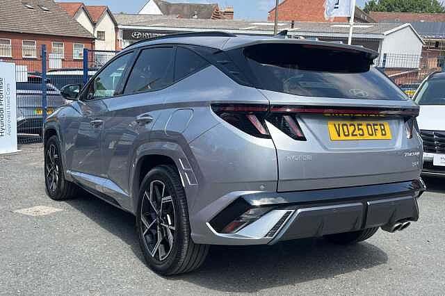 Hyundai TUCSON 1.6T Hybrid N Line 5dr Auto Silver