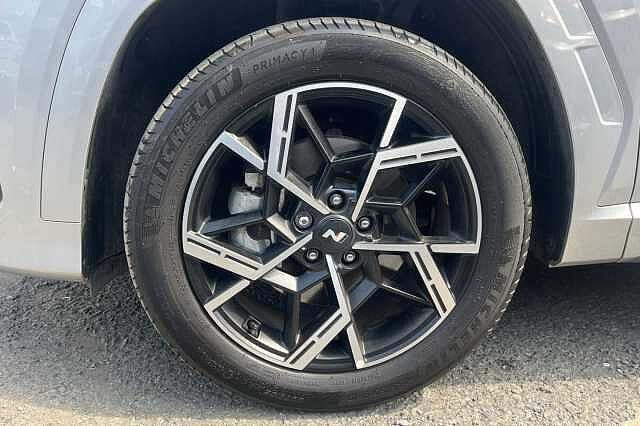 Hyundai TUCSON 1.6T Hybrid N Line 5dr Auto Silver