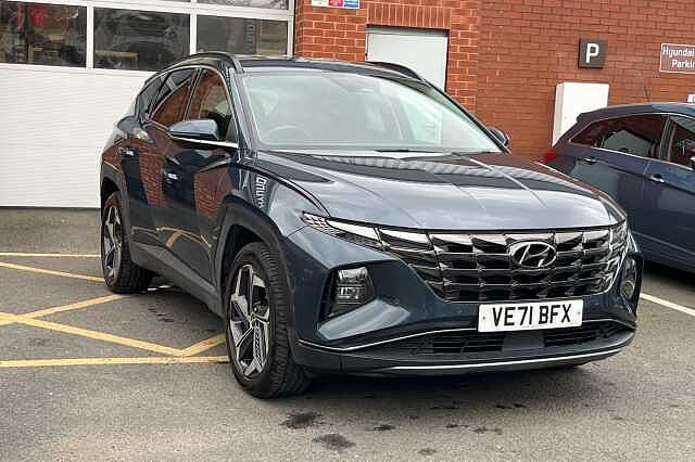 Hyundai TUCSON 1.6 T-GDi Hybrid 230ps Premium 5dr 2WD Auto Blue