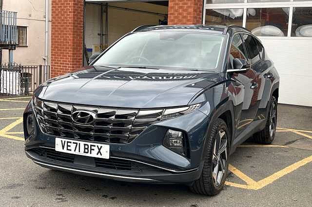 Hyundai TUCSON 1.6 T-GDi Hybrid 230ps Premium 5dr 2WD Auto Blue