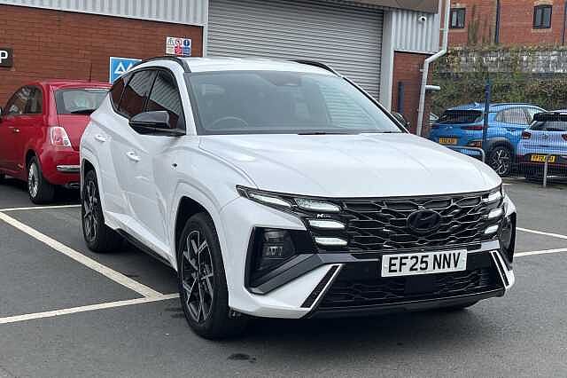 Hyundai TUCSON 1.6T Plug-in Hybrid N-Line 5dr Auto White