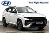 Hyundai TUCSON 1.6T Plug-in Hybrid N Line 5dr Auto White