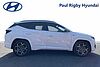 Hyundai TUCSON 1.6 T-GDi Hybrid 230ps N-Line S 5dr 2WD Auto White