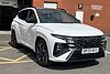 Hyundai TUCSON 1.6T Hybrid N Line S 5dr 4WD Auto White